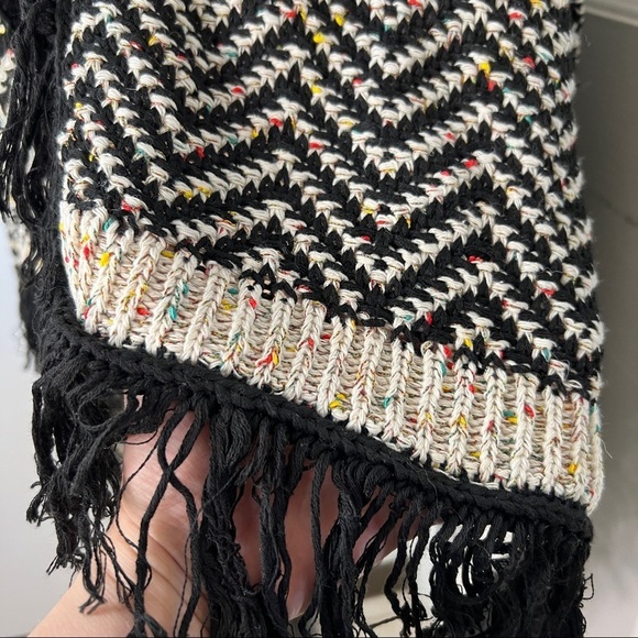 Janice Apparel Waterfall Open Front Fringe Knit Cardigan Sweater NWT - Picture 12 of 16